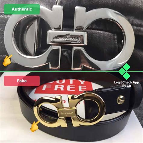 real ferragamo belt buckle vs fake|ferragamo scam examples.